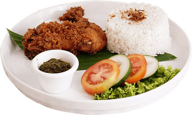 Nasi Ayam Kremes