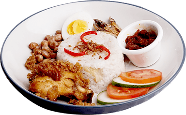 Nasi Lemak Ayam Goreng